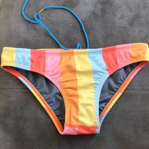 Jolyn Clothing bikini swim bottoms suit Striped